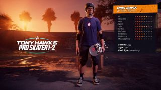 Tony Hawk's Pro Skater 1 + 2 stats