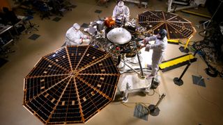 InSight will use a supersonic parachute to touchdown | Credit: NASA/JPL-CALTECH