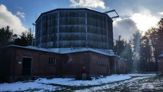 Robert Stefanik, the last person to serve as director of the observatory, in the spring of 2016.