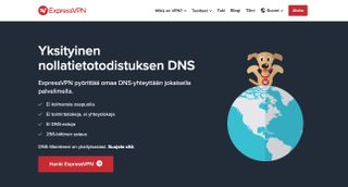 ExpressVPN:n yksityisyyssivusto