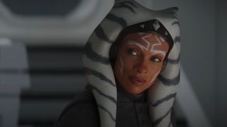 Star Wars timeline: Rosario Dawson as Ahsoka in the Star Wars TV series.