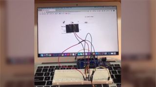 Google Chrome Dinosaur Game with Arduino