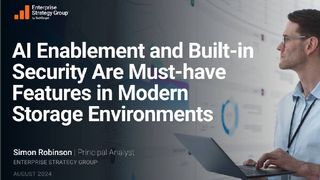 AI Enablement and Built-in Security Are Must-have Features on Modern Storage Environments