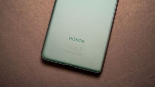 Honor Magic V3 back view with Honor logo