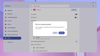 ChromeOS new privacy tools