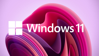 Le logo Windows 11 devant les nouveaux fonds d'écran