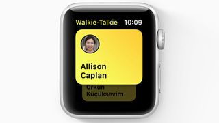 Apple Watchin Walkie-Talkie-ominaisuus