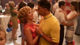 Scarlet Johansson and Channing Tatum dance together in Fly Me to the Moon