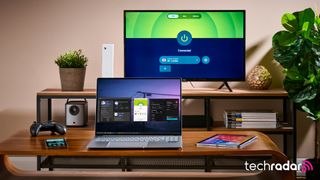 VPN apps running on various devices during TechRadar&#039;s testing