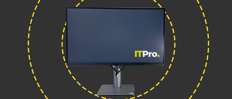 The Asus PA278CFRV monitor on the ITPro background