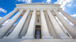 front steps of the us supreme court