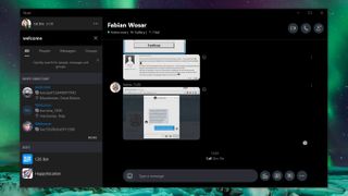 Search Skype chats