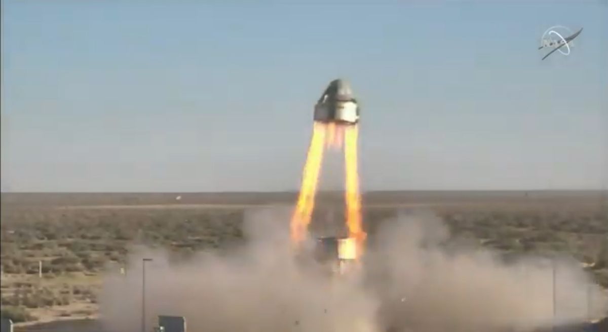 Boeing conducted a pad abort test of its CST-100 Starliner crew capsule on Nov. 4, 2019, at the White Sands Missile Range in New Mexico.