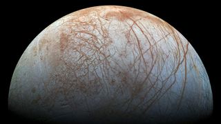 Jupiter's moon Europa.