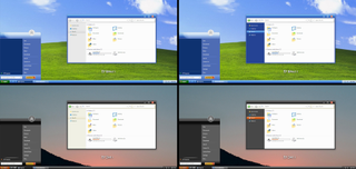 Windows XP themes for Windows 10