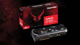 Een PowerColor Radeon RX 7800 XT Red Devil