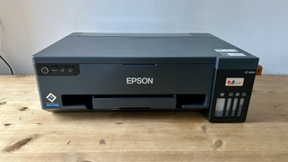 Epson EcoTank ET-14100 A3 printer undergoing our testing process