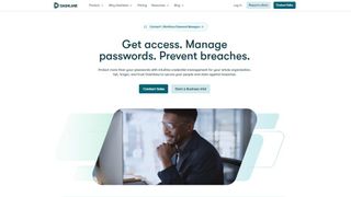 Website screenshot for Dashlane