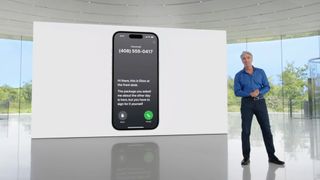 iOS 17 live voicemail WWDC 2023 Craig Federighi