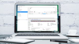 BitTorrent, one of the best free torrent clients, being used on a laptop