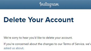 How to delete your Instagram account