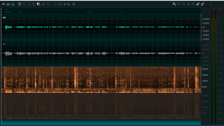 Ocenaudio free audio editor in use