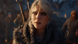 The Witcher 4 cinematic trailer screenshot featuring Ciri