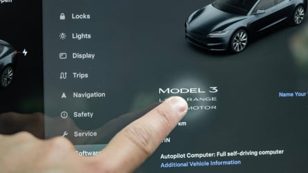 Tesla Model 3 Energy screen