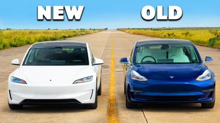 Old Vs. New Tesla Model 3 Performance Drag Race: ‘A Bit Disappointing’