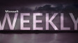 A Microsoft Weekly banner