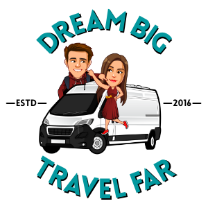 Dream Big, Travel Far logo