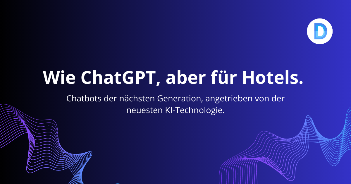 Erste Hotels in Deutschland nutzen Chatbots mit neuester KI, die ChatGPT zu Grunde liegt.