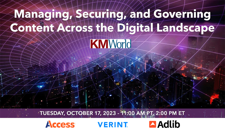 Managing, securing, and governing content across the digital landscape