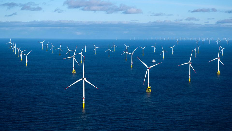 Windpark in der Nordsee: Immer mehr erneuerbare Energie