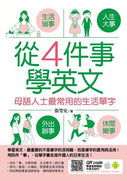 從4件事學英文：母語人士最常用的生活單字