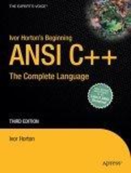 Ivor Horton's Beginning ANSI C++