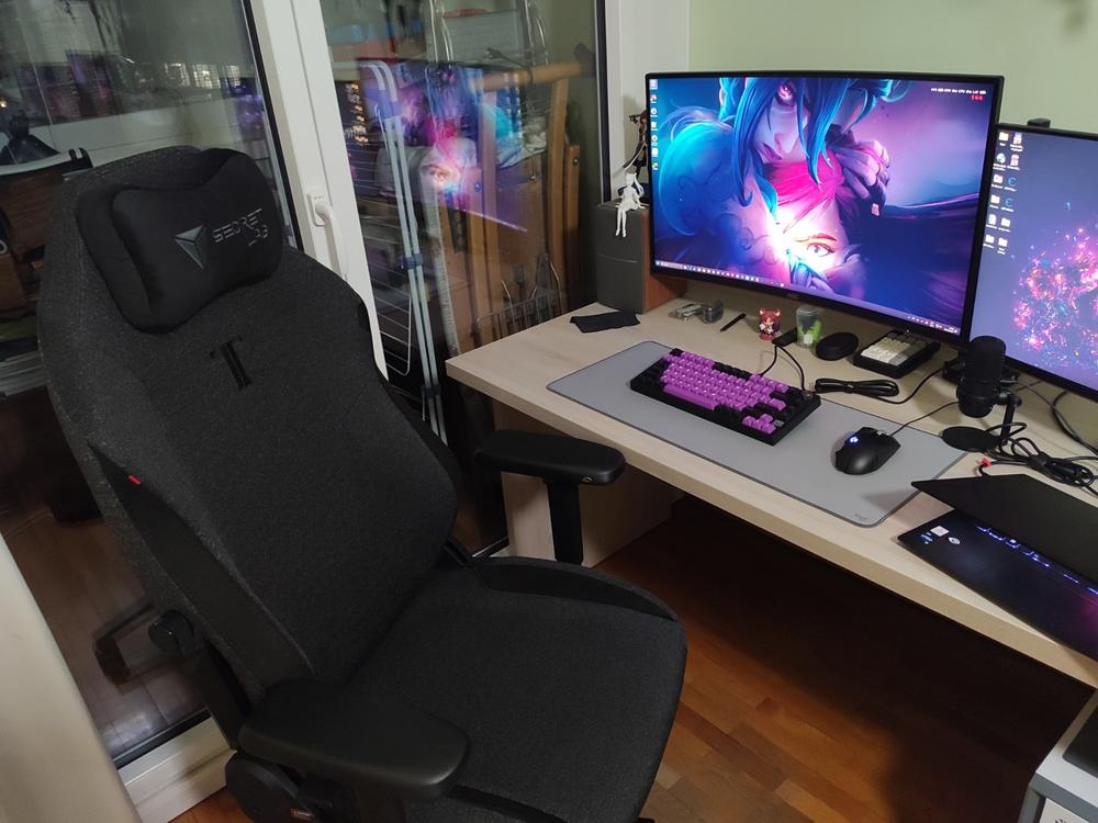 Secretlab TITAN Evo - Regular - SoftWeave® Plus Fabric (0107) - Customer Photo From Marco Pasquali