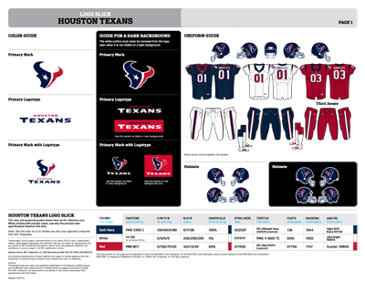 Houston Texans Logo Slick