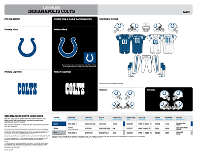 Indianapolis Colts Logo Slick