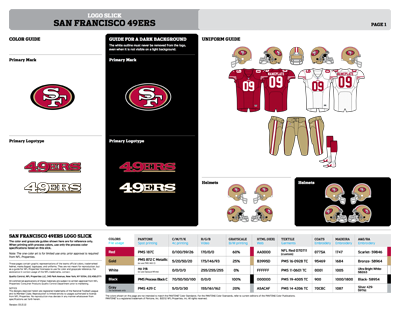 San Francisco 49ers Logo Slick