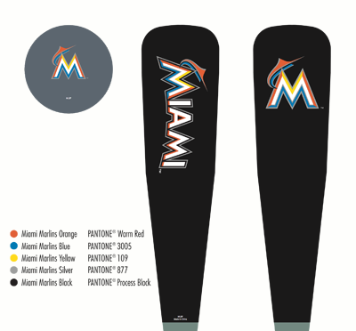 Miami Marlins Pantone Colors