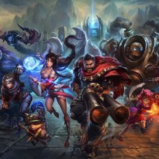 League of Legends splash