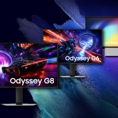 Samsung Odyssey G8 and G6