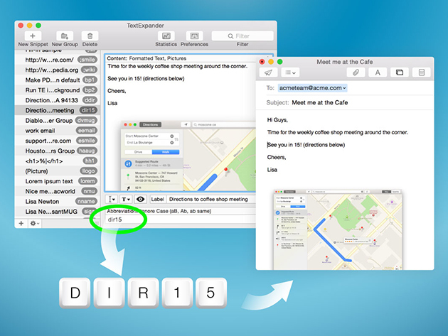 TextExpander 5 for Mac