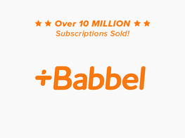 Babbel Language Learning: Lifetime Subscription (All Languages)