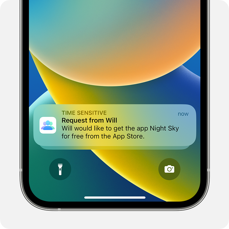 In iOS 15 and earlier, Ask to Buy requests show up as notifications on your home screen.