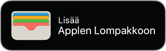 Lisää Applen Lompakkoon -painike