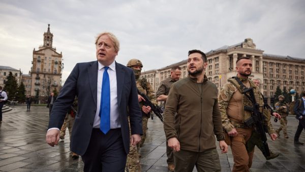 Photo: Meeting of the President of Ukraine, Volodymyr Zelenskyy, with the Prime Minister of the United Kingdom, Boris Johnson. Credit: President of Ukraine.