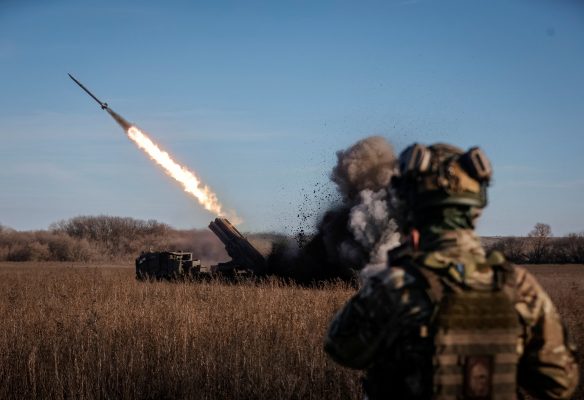 Photo: Ukrainian servicemen fire with a Bureviy multiple launch rocket system at a position in Donetsk region, as Russia's attack on Ukraine continues, Ukraine November 29, 2022. Credit: Radio Free Europe/Radio Liberty/Serhii Nuzhnenko via REUTERS