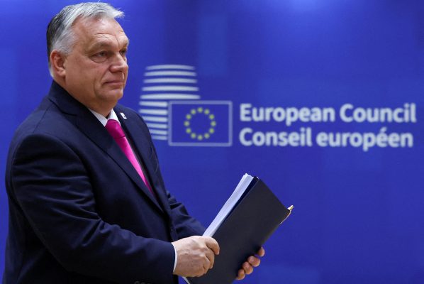 PHOTO: Hungary's Prime Minister Viktor Orban attends a European Union leaders summit, in Brussels, Belgium December 14, 2023. Credit: REUTERS/Yves Herman/File Photo